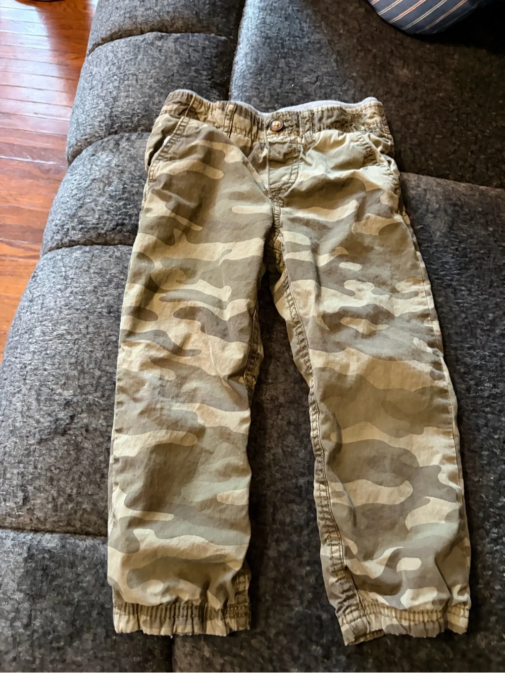 Carter's Boys' Camo Jogger Sweatpants in Khaki and Olive